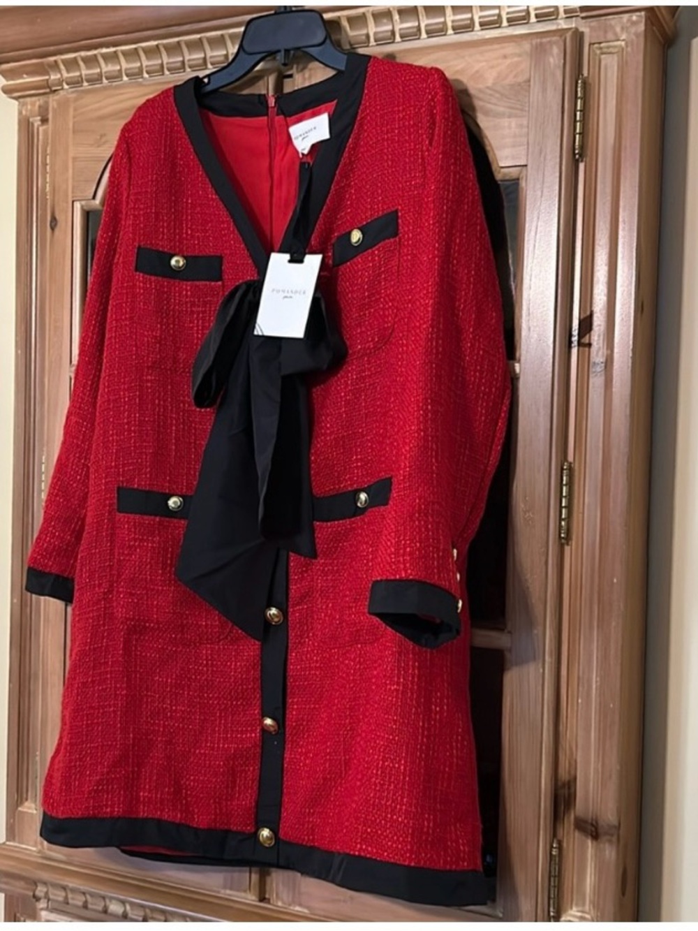 Pomander Place Red Women’s Dress
